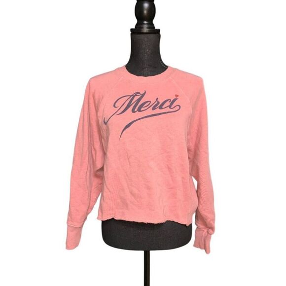 Sundry Merci Cropped Sweatshirt - Picture 1 of 6